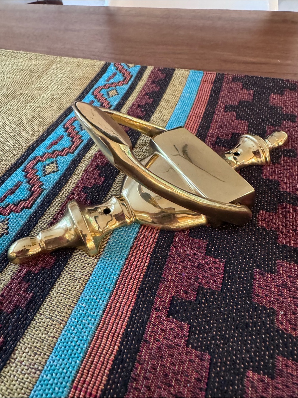 Large Solid Brass Door Knocker